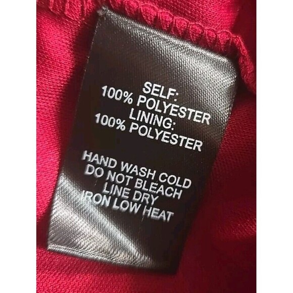 Lulus Crochet  Dress Women's XS Wine Red Velour Trim Midi Event Prairie Back Zip - Picture 8 of 8